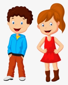 Transparent School Boy Png Two Children Clipart Png Download Kindpng