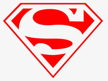 Superman Logo Png Transparent Images - Superman Logo Red Png, Png Download, Free Download