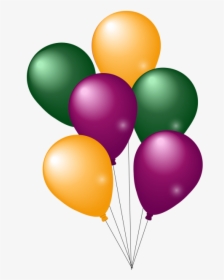 Colorful Party Balloons Png Image, Transparent Png, Free Download