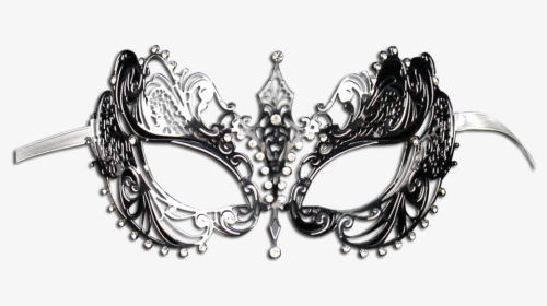 Silver Series Laser Cut Metal Venetian Pretty Masquerade, HD Png Download, Free Download