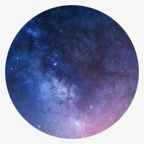 Galaxy Aesthetic Space Circle Background Purple Hd Png