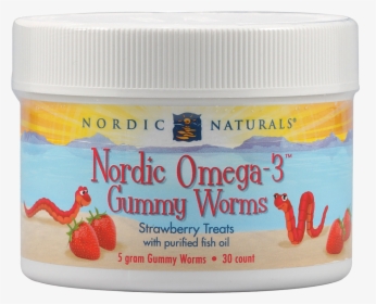 Nordic Naturals Omega 3 Gummy Worms, HD Png Download, Free Download