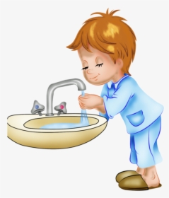 Cartoon Washing Hands, HD Png Download, Free Download