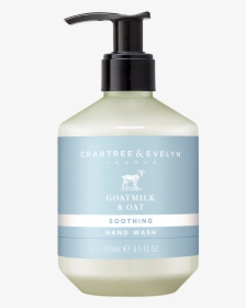 Crabtree & Evelyn Goatmilk & Oat Soothing Hand Wash, HD Png Download, Free Download