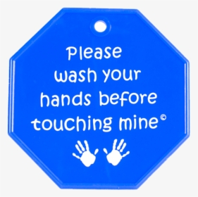 Please Wash Hands Stroller Sign, HD Png Download, Free Download