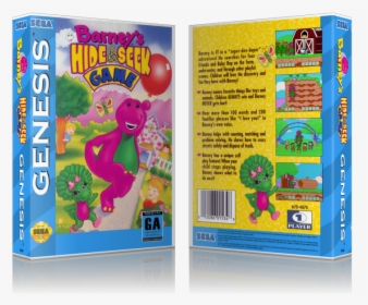 Sega Genesis Barney"s Hide & Seek Game Sega Megadrive, HD Png Download, Free Download