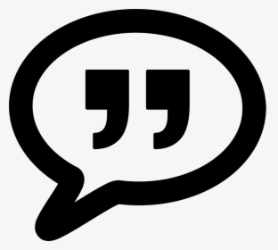 Basic Chat Comment Quote, HD Png Download - kindpng