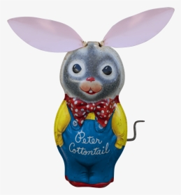 Peter Rabbit Wind-up Toy By Mattel - Domestic Rabbit, HD Png Download, Free Download