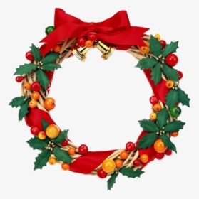 Fruit Wreath - Day 3months Till Christmas, HD Png Download, Free Download