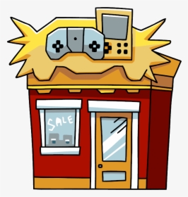 Image - Video Game Store Cartoon, HD Png Download, Free Download