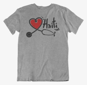 Heart Haiti T-shirt Design, HD Png Download, Free Download