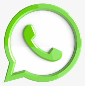 Whatsapp Logo Png Clipart Image - Logo Whatsapp 3d Png, Transparent Png, Free Download