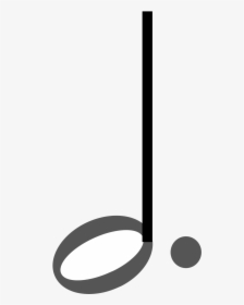 Note Music Dotted Half Clipart Transparent Png - Dotted Half Note Clipart, Png Download, Free Download