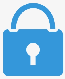 Lock Icon Blue, HD Png Download, Free Download