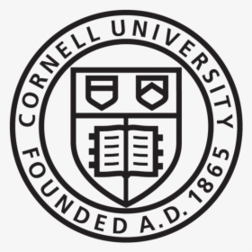 Bold Cornell Seal Black-ltspace - Cornell University, HD Png Download, Free Download