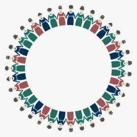 Women Holding Hands In Circle - Women Holding Hands Silhouette, HD Png ...