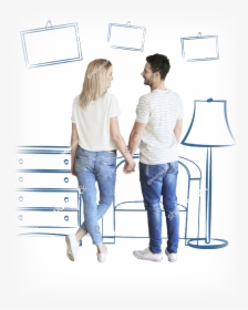 Transparent Couple Holding Hands Png - Standing, Png Download, Free Download