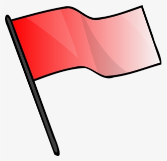 Red Pennant Banner - Flag For Capture The Flag, HD Png Download, Free Download