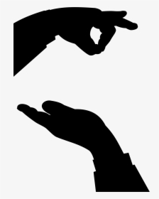 Hands Silhouette Clip Arts - Steal A Credit Card, HD Png Download, Free Download