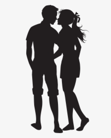 Couple Png Silhouettes Clip Art Image - Couple Png, Transparent Png, Free Download