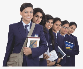 College Students With Uniform, HD Png Download, Free Download