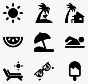 Beach Icons, HD Png Download, Free Download