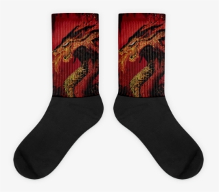 Transparent Fire Breathing Dragon Png - Sock, Png Download, Free Download