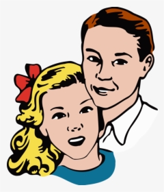 Young Couple Clipart, HD Png Download, Free Download