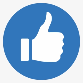 Up Clip Thumb - Thumbs Up Clipart Blue, HD Png Download, Free Download