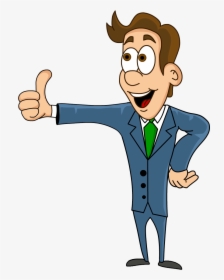 Clip Art Computer Kid Thumbs Up - Man Thumbs Up Clipart, HD Png Download, Free Download