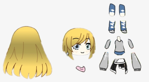 Gacha Life Character Girl Transparent Cartoons Gacha Life Characters Girl Hd Png Download Kindpng