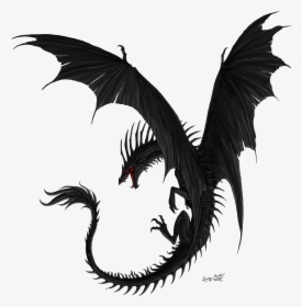 Black Dragon Png - Black Dragon Art Png, Transparent Png, Free Download