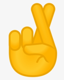 Crossed Fingers Icon - Crossed Fingers Png, Transparent Png, Free Download