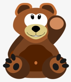 Teddy Bear Png Transparent Free Images - Cute Teddy Bear Drawing Cartoon, Png Download, Free Download