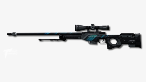 Counter Strike Global Offensive Awp Png - All Black Awp Csgo, Transparent Png, Free Download