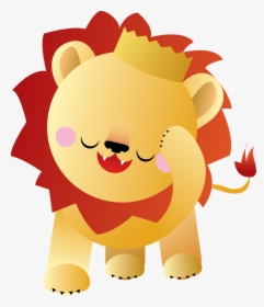 Transparent Lion Png Clipart - Kawaii Cute Lion Png, Png Download, Free Download