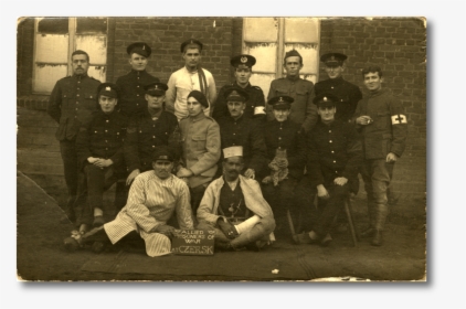 Group Photograph Pow Camp - Vintage Clothing, HD Png Download, Free Download
