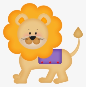 Lion Family Clipart At Getdrawings - Lion Circus Animals Clipart, HD Png Download, Free Download