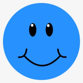 Blue Smiley Face Png Blue Smiley Face Clipart Transparent Png
