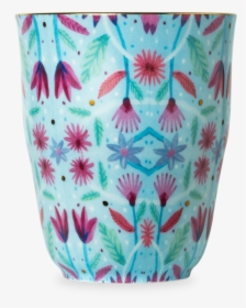 Botanical Tumbler Small Flower Blue - Vase, HD Png Download, Free Download