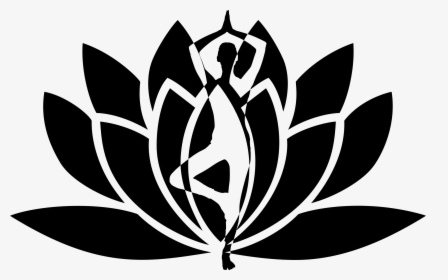 Yoga Lotus Vector Clipart Image - Lotus Vector, HD Png Download, Free Download