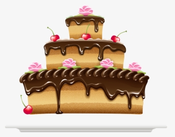 Cake Png Image - Transparent Background Birthday Cake Png, Png Download, Free Download