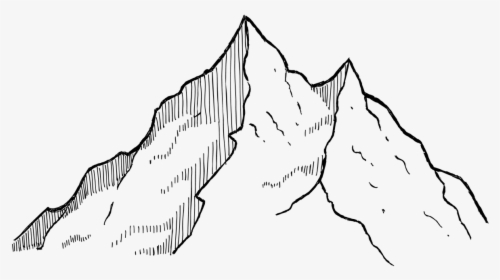 Transparent Mountains Clipart Png - Transparent Mountain Drawing Png, Png Download, Free Download
