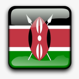 Kenyan - Clipart - Kenya Flag Transparent, HD Png Download, Free Download