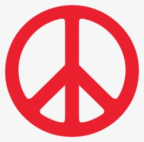 Poland Peace Symbol Flag 3 Scallywag Peacesymbol - Red Peace Sign Png, Transparent Png, Free Download