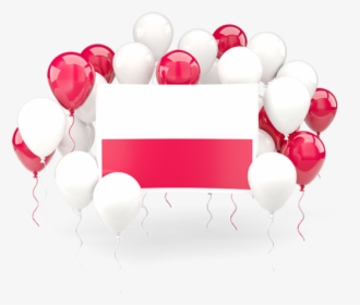Square Flag With Balloons - Flag Party Israel Png, Transparent Png, Free Download