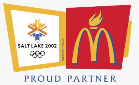Mcdonalds Sponsor Of Salt Lake 2002 Logo Png Transparent - Graphic Design, Png Download, Free Download