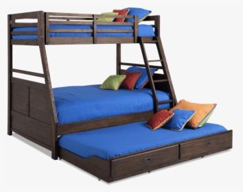 Gorgeous Twin Full Bunk - Twin Over Full Bunk Bed Bobs Furniture, HD Png Download, Free Download