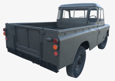 Land Rover Rear Transparent Image - Pickup Truck, HD Png Download, Free Download