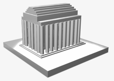 3d Design By Cbrown Feb 28, - Roman Temple, HD Png Download, Free Download